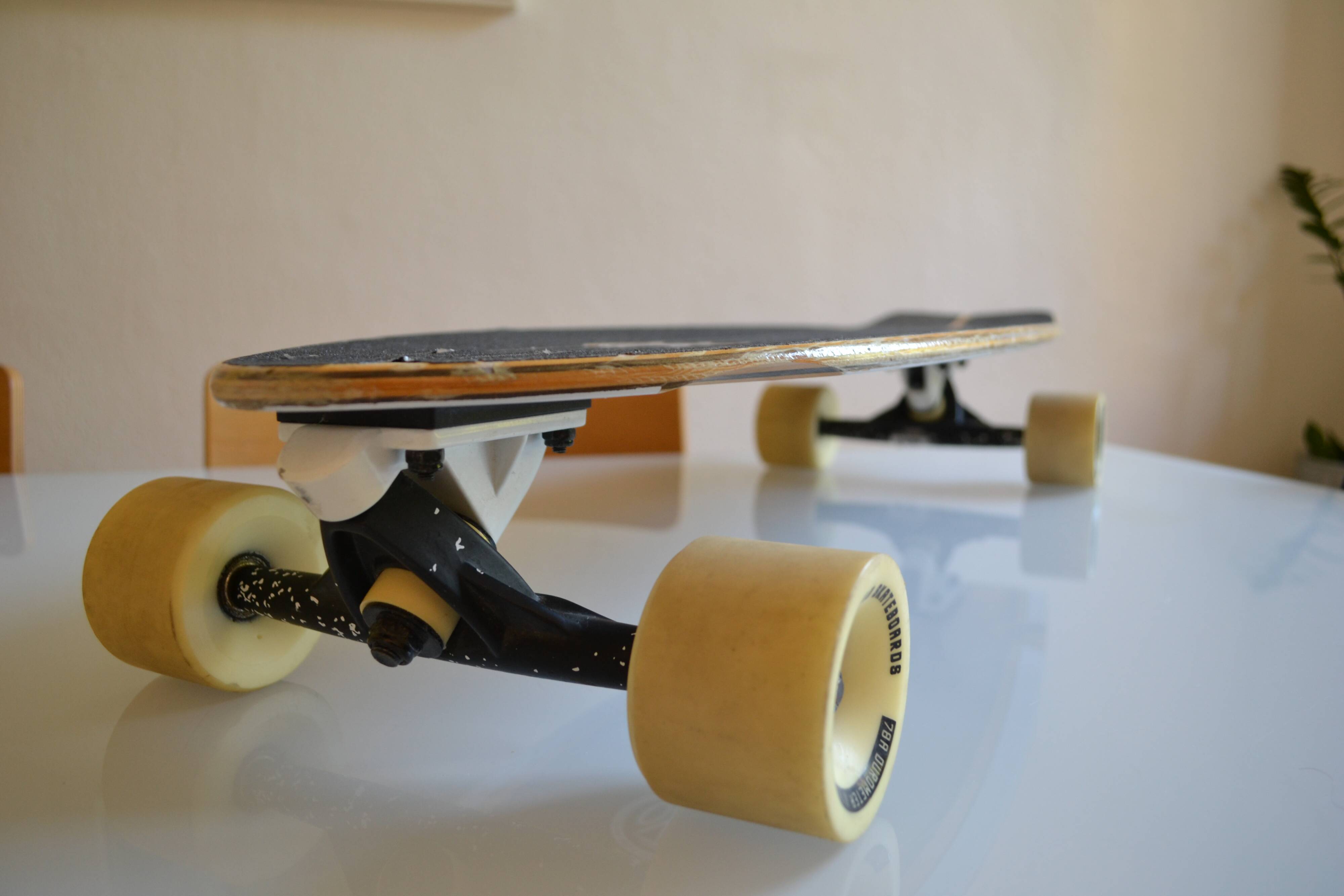 skateboard skate longboard fishtail cruiser oxelo old school style
