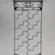 Vintage hand welded one of a kind structural steel coat rack