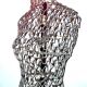 Vintage sewing model - adjustable female bust "ideal - jardin des modes paris" 1950