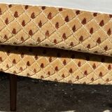 Lot of 6 vintage Scandinavian chairs from the 1950s in rosewood.