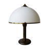 White mushroom table lamp 1970s space age