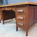 Minister's desk 1930 parquet oak