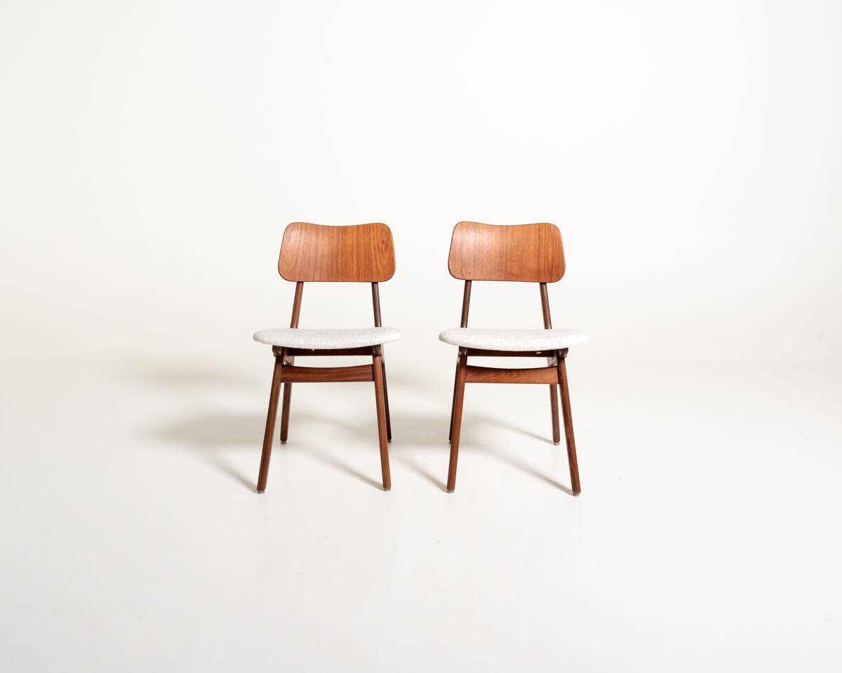 Pair of chairs by Arne Hovmand-Olsen for Boltinge, 1960s