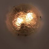 German vintage round ceiling lamp or wall lamp by Kaiser Idell, 1960s