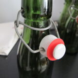 Bouteille en verre verte