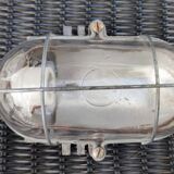 Industrial cast iron and glass wall light Bloc