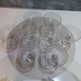 Ensemble de 8 coupes à champagne