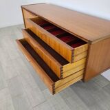 Scandinavian teak sideboard 152 cm vintage Danish design