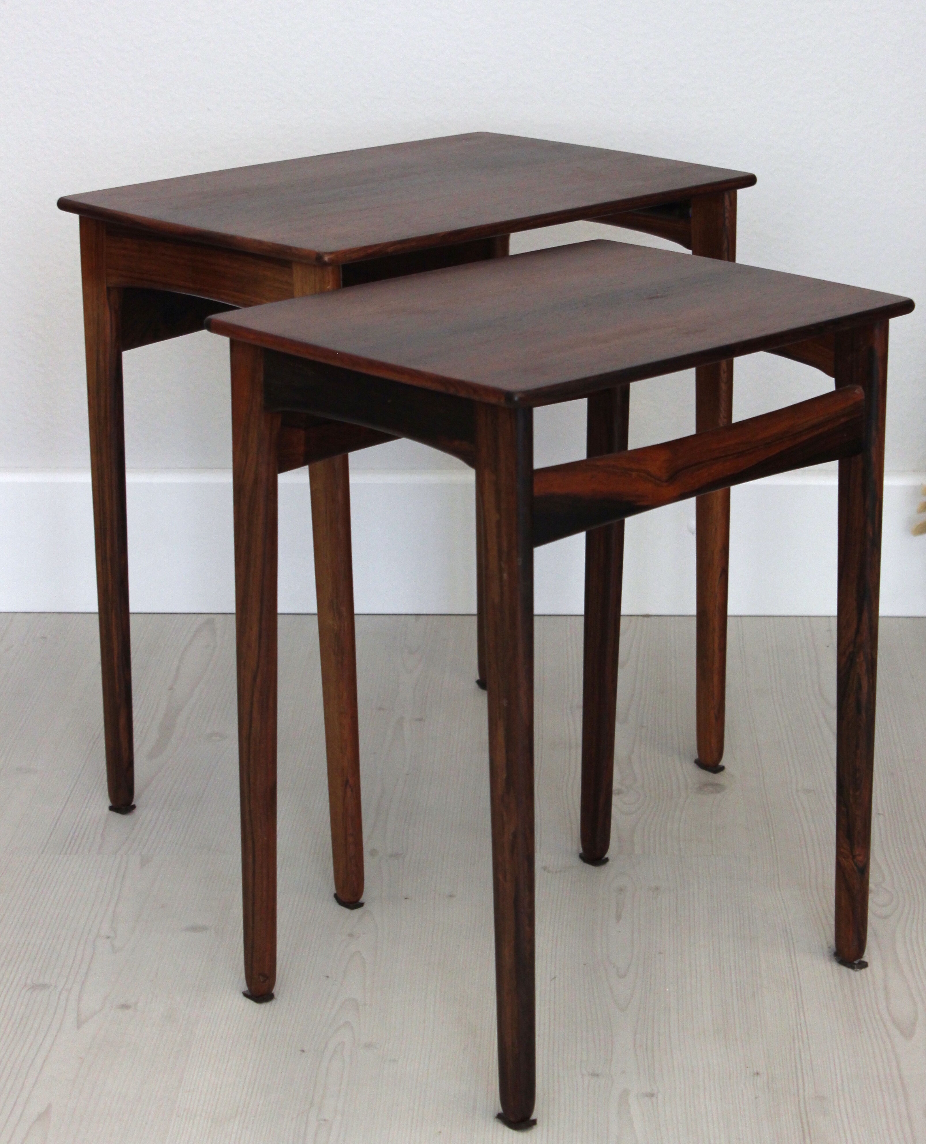 Paire de Svend Aage Madsen Beside en palissandre années 1960