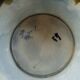 Pair of antique ceramic pot covers