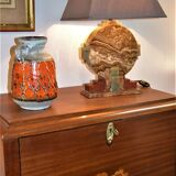 Art deco marble lamp
