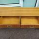 Vintage sideboard from the 50s and 60s in wood 245cm