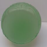 Art deco vase pre-moulded glass
