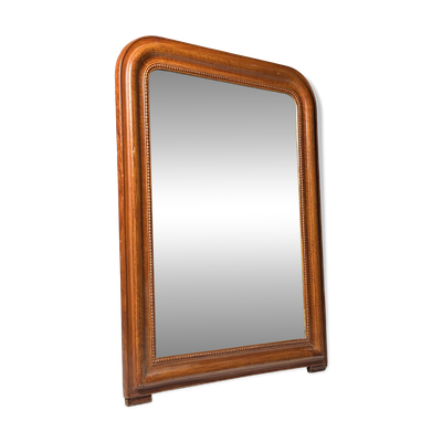 Miroir antique en faux bois