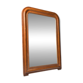 Faux bois antique mirror