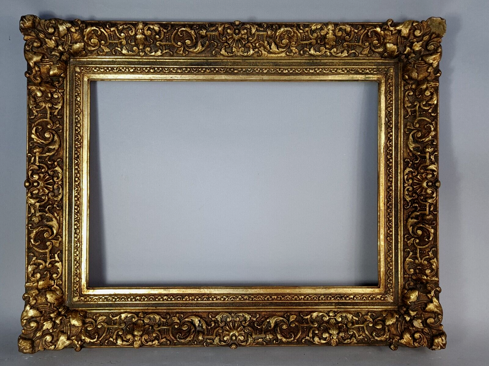 Frame nineteenth century in wood