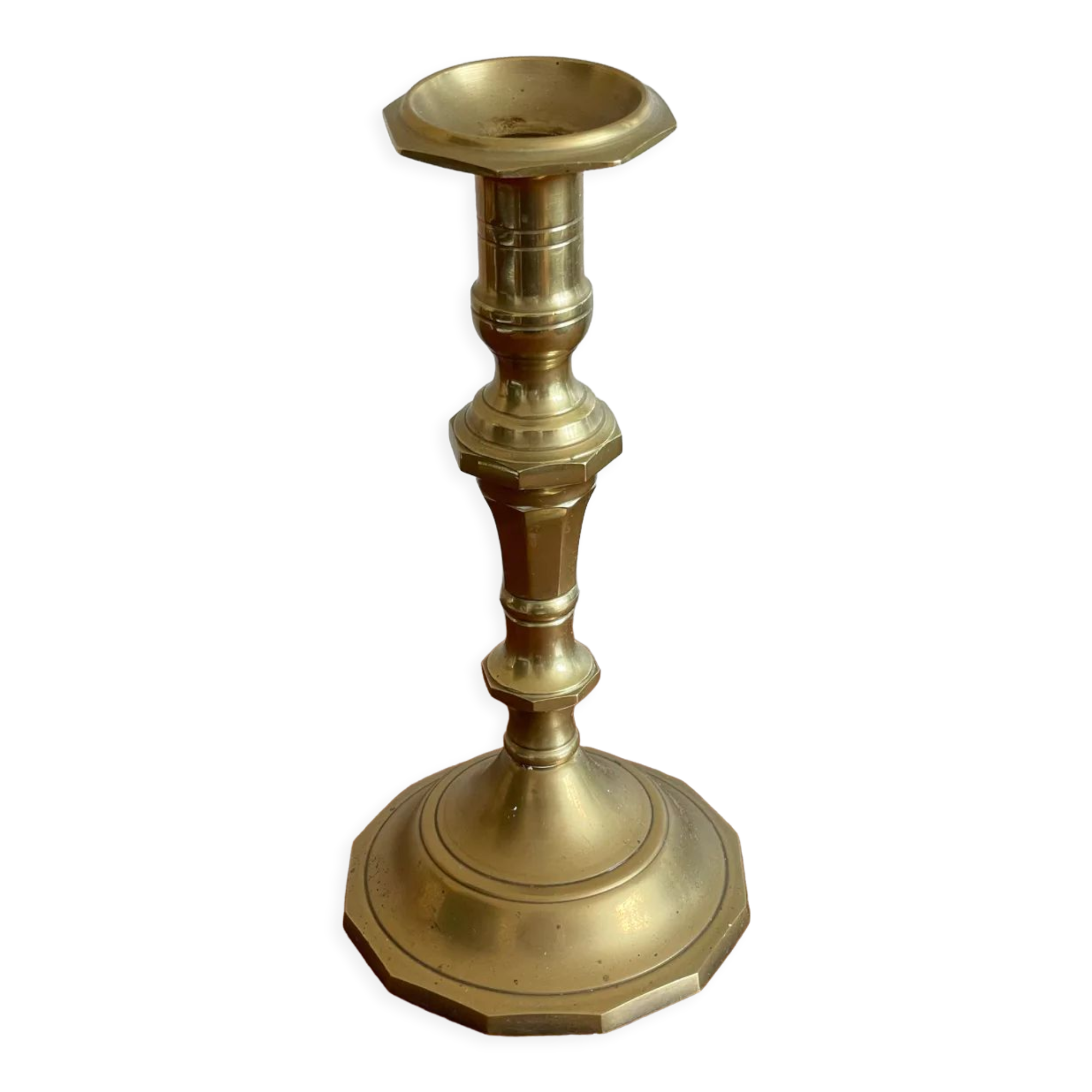 Brass candle holder