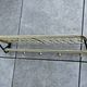 Coat rack in the style of a train luggage rack, length = 79 cm.