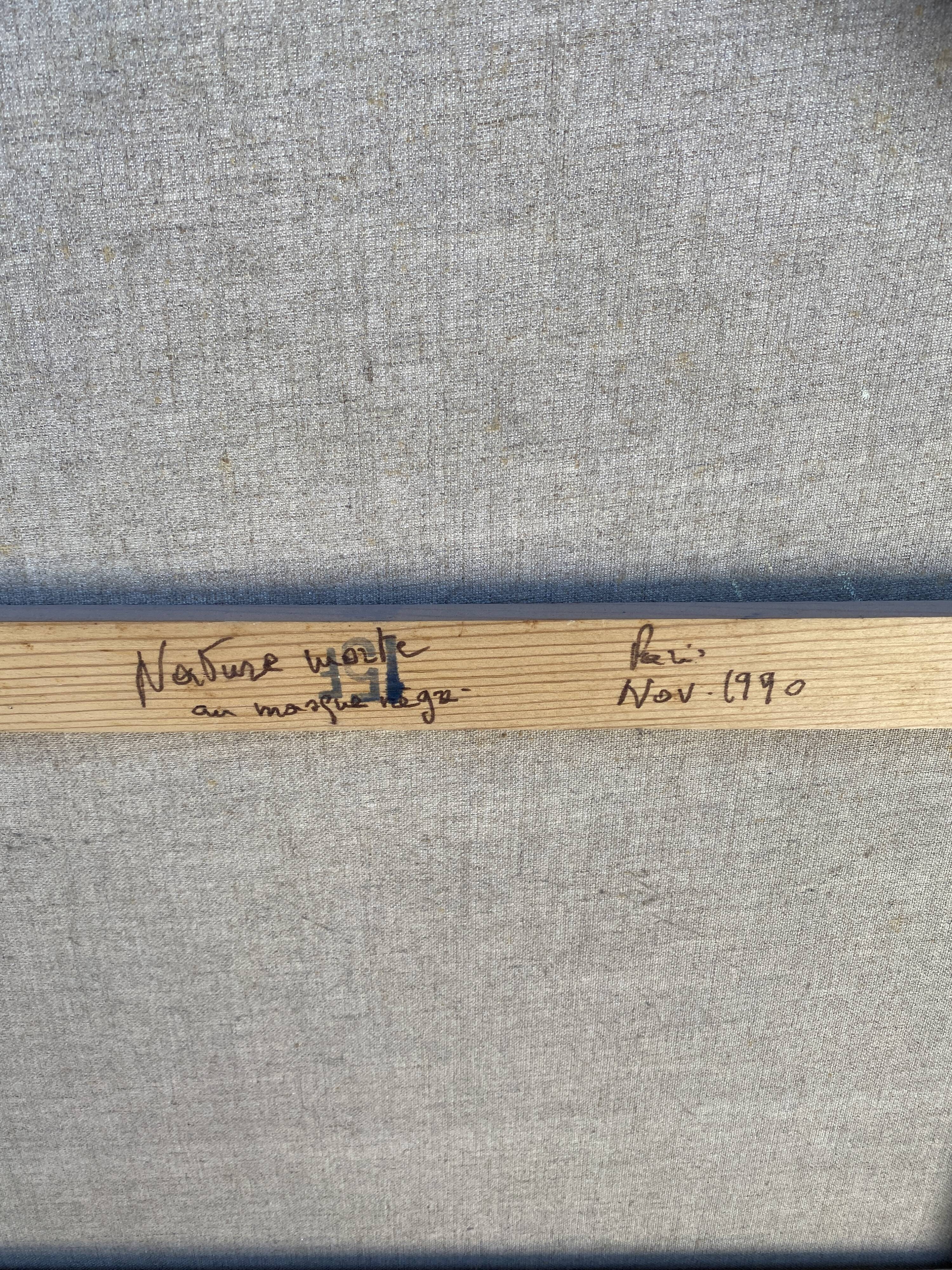 Still life signed Pidoux