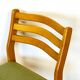 4 chaises scandinave vintage 1960