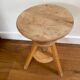 Watchmaker's stool in patinated antique wood