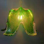 Vintage Murano glass pendant light, for Mazzega, 1960s