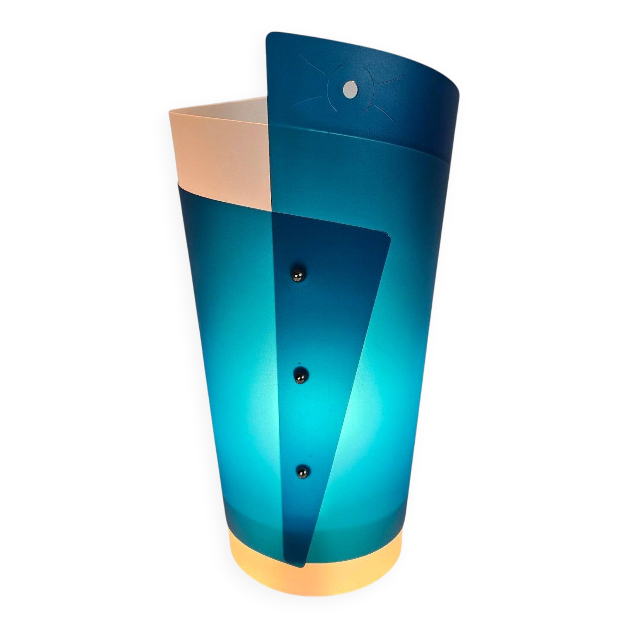 Slamp - design Samuel Parker - Energy Light - PVC - Italie - 80's