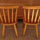 Paire de chaises enfant vintage