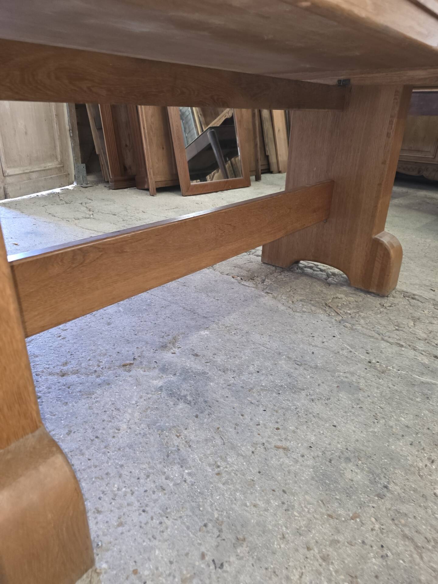 Monastery table in oak
