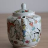 Chinese hand painted teapot Jingdezhen