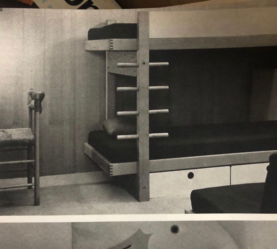 Bunk beds by Roger Fatus Robert Sentou edition