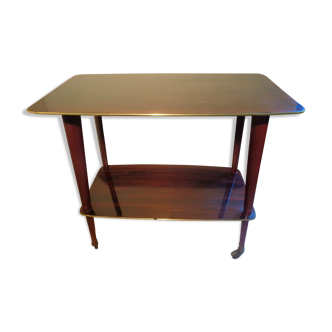 Side 70s table on wheels