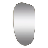 Miroir laiton doré 190x95cm forme organique
