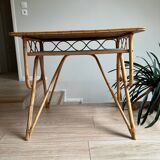 Desk and stool