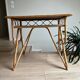 Desk and stool