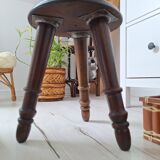 Vintage tripod stool