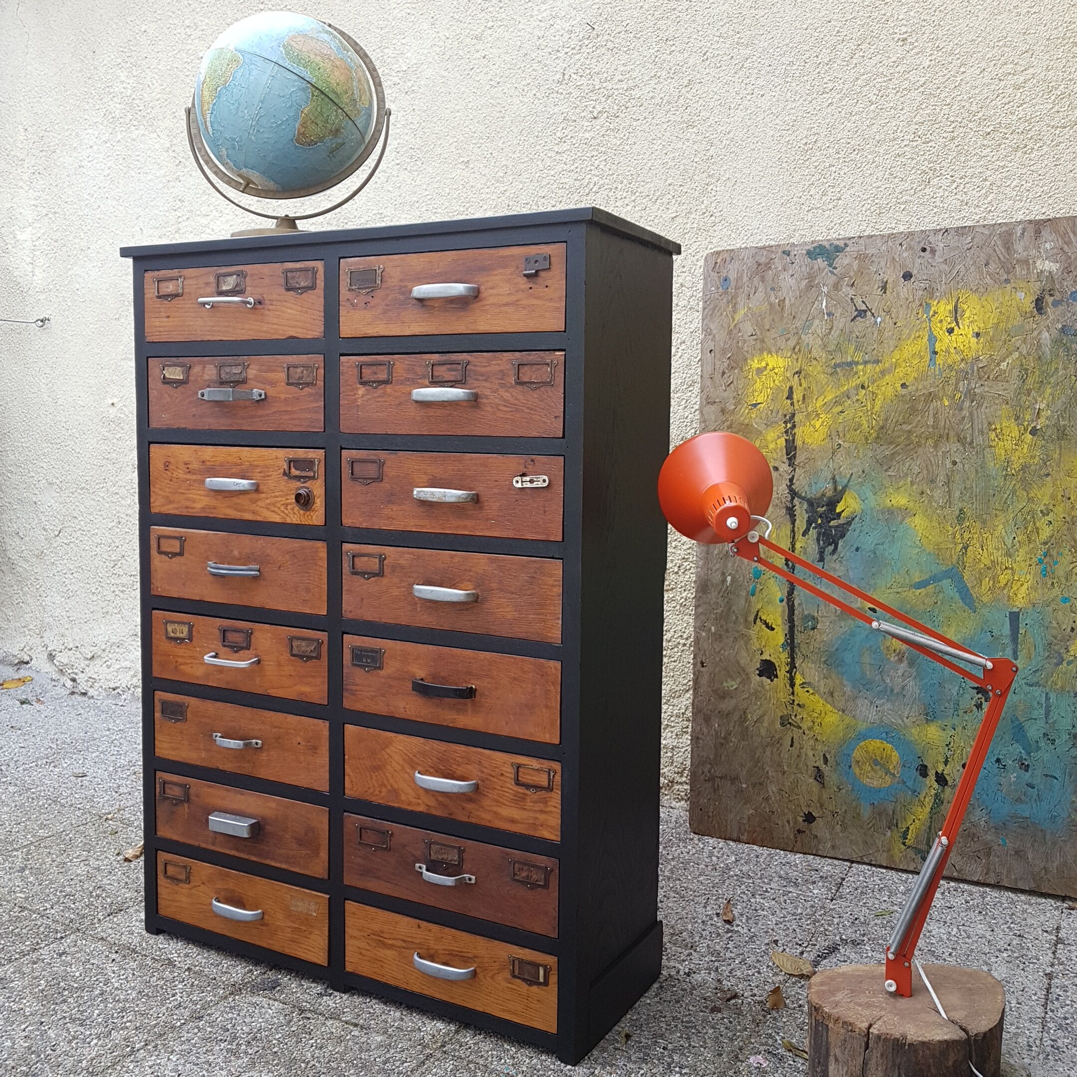 Meuble de métier d'atelier d'ebeniste