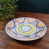 XXL Presentation Plate Multicolored Circles