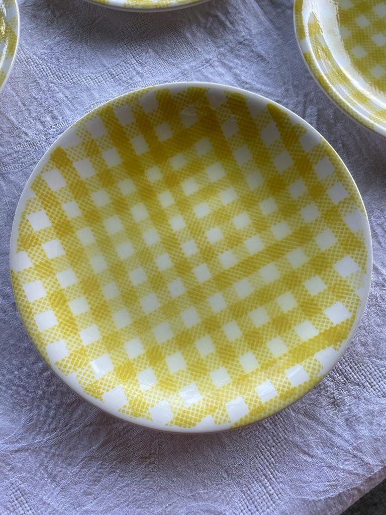 Set of 7 plates Salins Saint-Raphaël