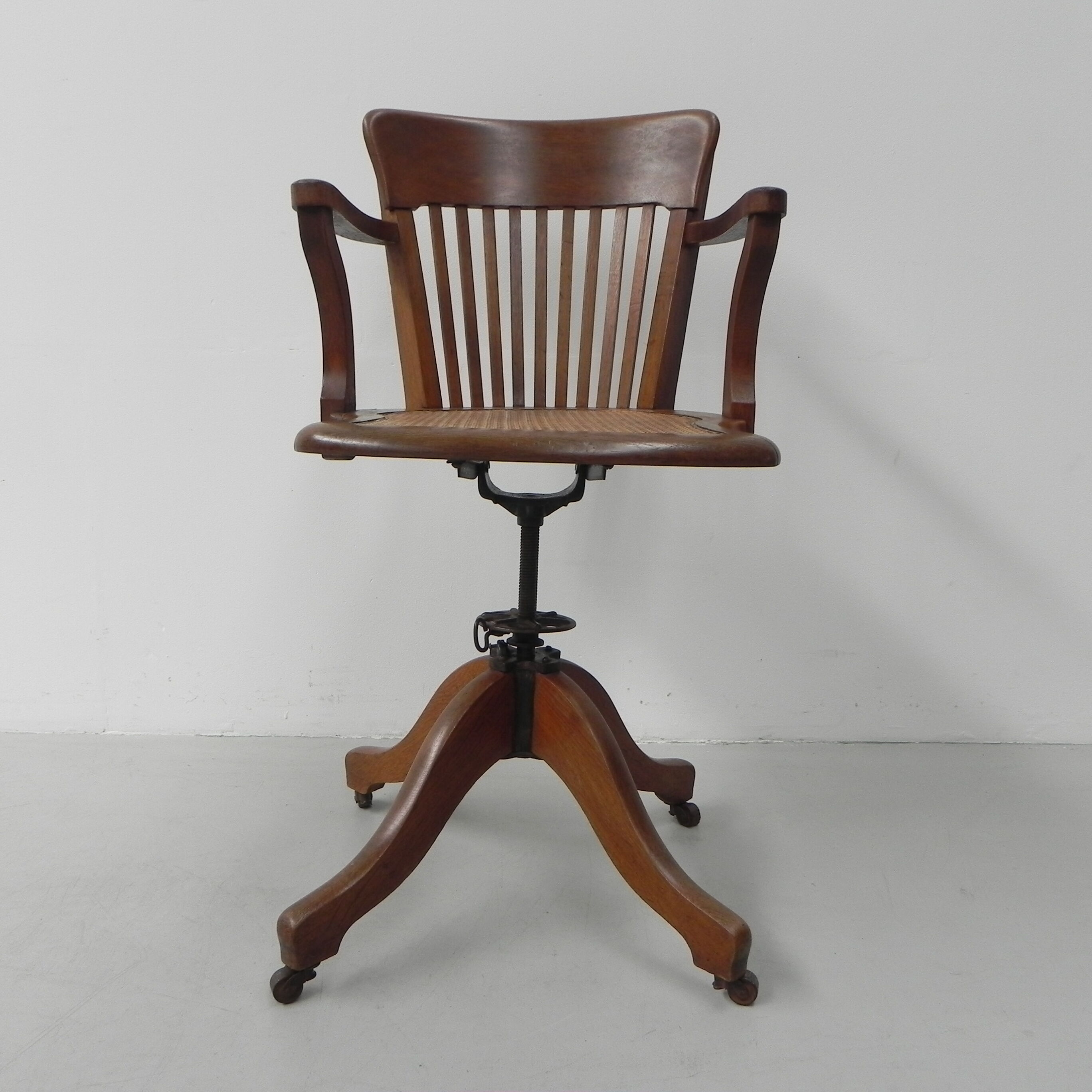 Oak office chair