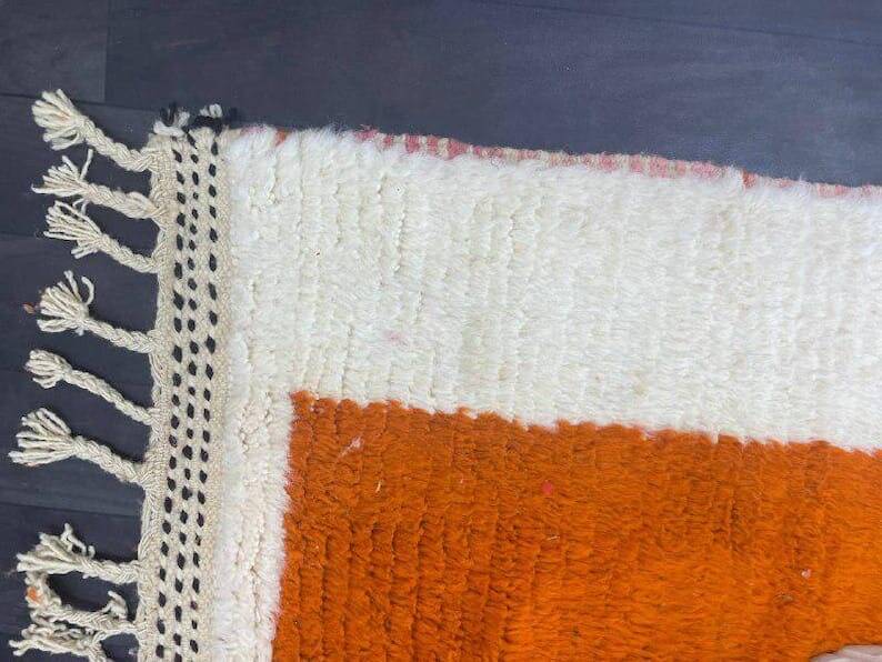 Beni Ouraine rug in natural wool