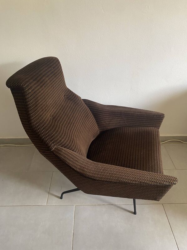 Fauteuils Guy Besnard années 60