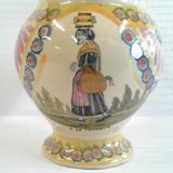 Vintage Arcachon earthenware pitcher