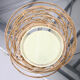 Rattan and fabric suspension
