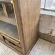 XXL oak display cabinet furniture
