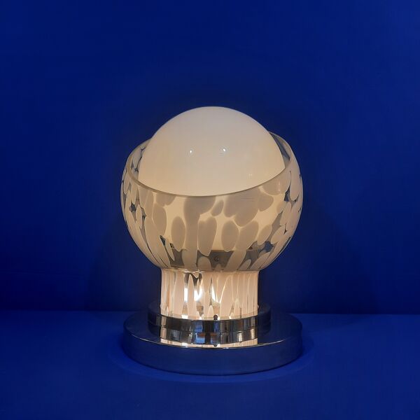 Lampe de table par Angelo Brotto pour Esperia circa 1970