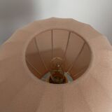 Ceramic table lamp with pastel shade