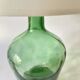 Glass lamp, new 2M fabric cable, lampshade