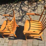 Pair of scandinavian armchairs 1960