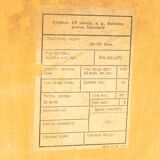 Paire de tables de chevet entièrement rénovées par Mojmír Požár, années 1960, Tchécoslovaquie